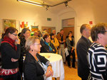 Vernissage-Besucher