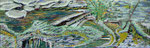 Jordanische Landschaft, 2022, Auflage 15, 11 x 36 cm