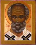 Heiliger Nikolaus, 18x22