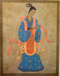 Chinesische Frau, 36x46