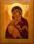 Gottesmutter von Vladimir 27x35