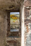 Fenster im Urquard Castle