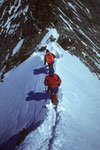 Abstiegsfirngrat zum Nadeljoch 4213 m