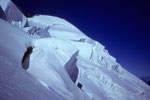 Seracs mit  Dome de Neige 4015 m