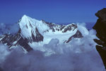  Weisshorn 4505 m von der Lenzspitze 4294 m