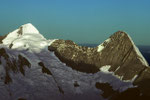 Mönch 4107 m und Eiger 3970 m