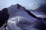 Mittelhorn 3704 m vom Wetterhorngipfel 3701 m