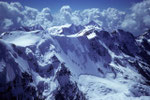 Blick nach Süden bis zum Bietschhorn 3934 m