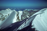 Rückblick zur Pointe Whymper  4184m