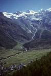 Saas Fee 1798 m mit Allalinhorn 4027 m