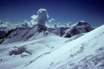 Dreieckhorn 3810 m und Aletschhorn 4195 m