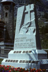 Bergführer-Denkmal in Zermatt