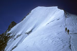 Biancograt-Endstück zum Piz Bianco  3995 m