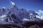 Ama Dablam 6856 m und Thamserku 6608 m