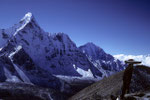 Ama Dablam 6856 m und Thamserku 6608 m