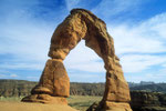 Delicate Arch aus neuer Aufnahmeposition