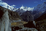 Annapurna III 7555 m und Gandarba Chuli  6248 m