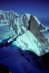 Dent du Geant 4013m mit Rochefortgrat