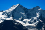 Dom 4545 m und Täschhorn 4491m vom Schöllihorn 3500 m