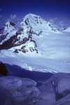 Eiger 3970m und Mönch 4107 m von der  Wengen-Jungfrau 4089 m