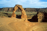 Delicate Arch ist auch das Wahrzeichen von Utah