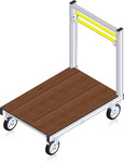 79-101 Equipment Trolley with 1 Plattform (rendering)