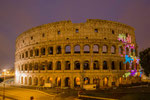 Light-Show am Colosseum