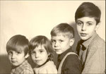 v.l.n.r.: Silvano, Gisella, Piero, Giorgio†