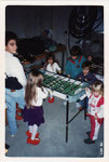 Ausklang bei Spiel und Spass - v.l.n.r: Carina, Cristiana, Michela, Mirco, Giorgio, Tamina