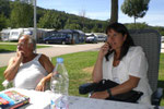 Vater und Suzi (nach dem Brunch)