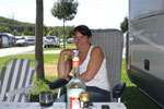 Suzi beim Nachmittagstalk
