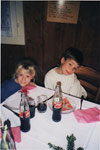 Tamina und Giorgio (...das war die Grimassen-Phase von Giorgio)