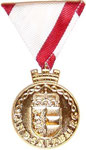 Medaille für Gemeinderat der Landeshauptstadt Gold