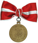 Bronzene Verdienstmedaille Damenmaschen mit Etui