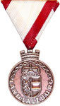 Medaille für Gemeinderat der Landeshauptstadt Bronze