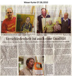 Verschiedenheit ist auch eine Qualität "Weser Kurier 07.06.2010"
