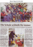 "Die Schule schließt für immer" Weser Report 23.04.2014