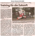 Training für die Zukunft "Bremer Westen 02.09.2009"