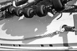 Am Fischerboot, Foto, schwarzweiß, Enno Franzius