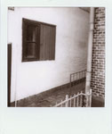 Auf dem Weg zur Strandperle in Övelgönne,  Polaroid B&W i-Type Film