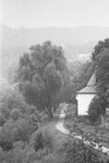 An der Mosel in Trier, analoge Fotografie, schwarzweiß, Enno Franzius