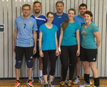 Und die drei Teams des Gastgebers: Team "simme samma Passau" ...