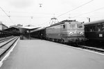 Paris-Austerlitz. Locomotive CC 7112. Départ du "Sud-Express". Cliché Jacques Bazin. 29-08-1957
