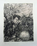 Luc-Albert Moreau, "Etude pour un hommage à Rimbaud" (1933)