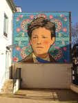 Jean-Baptiste Colin, murale presso Verneuil-sur-Seine (2021)