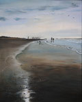 Nordsee V (2018) Öl auf Leinwand 40 x 50 cm