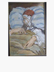 nach Gustave Doré - Don Quixote  - 40 x 28 - Öl / Karton - 2011