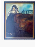 nach Goya - Leocadia Weiss - 77 x 63 - Öl / Holz - 2001