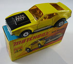 Matchbox 44B Boss Mustang / gelb