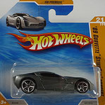 Hot Wheels 2010 - 021 ´09 Corvette Stingray Concept / Zweitfarbe
